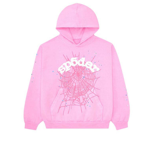 Sp5dr OG Web Hoodie "Pink"