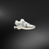 Chanel Trainers Low White & Silver Supplier Link